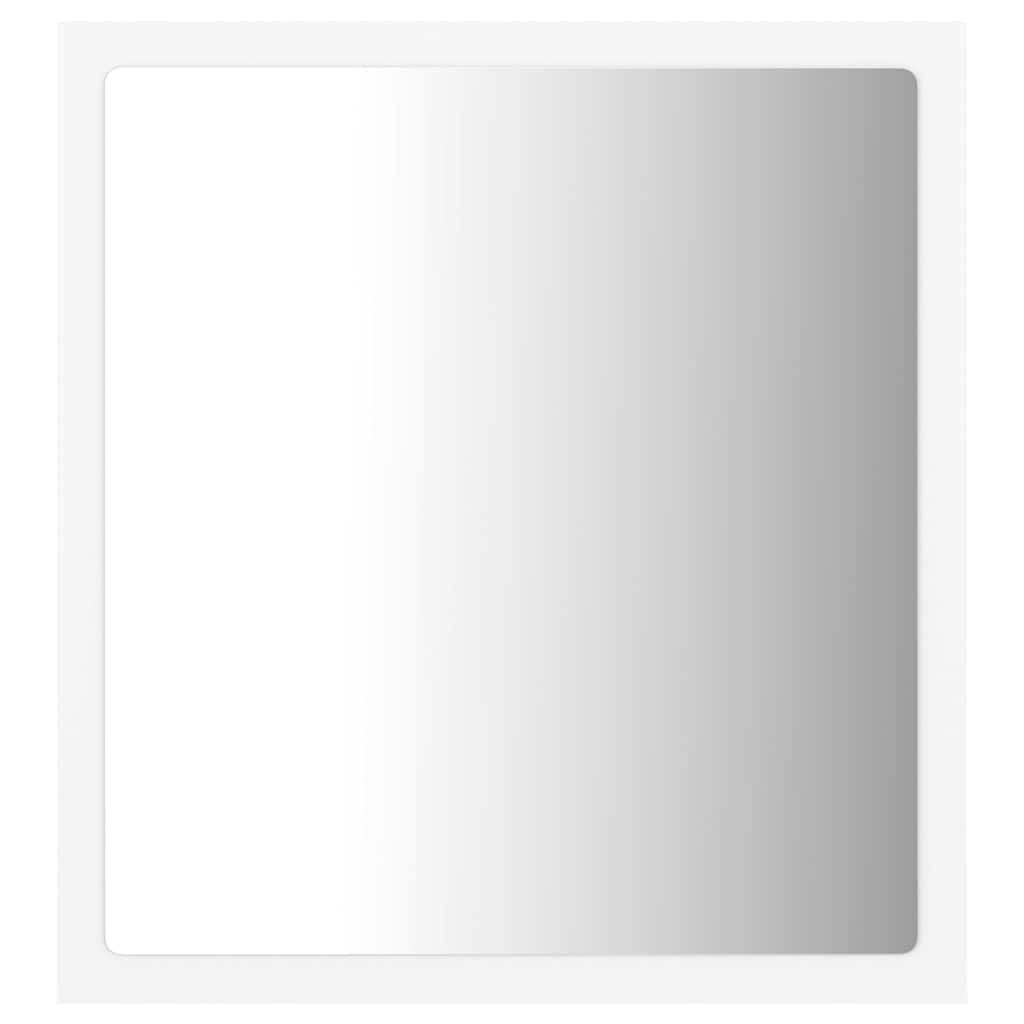 Espejo de baño LED acrílico color roble Sonoma 100x8,5x37 cm