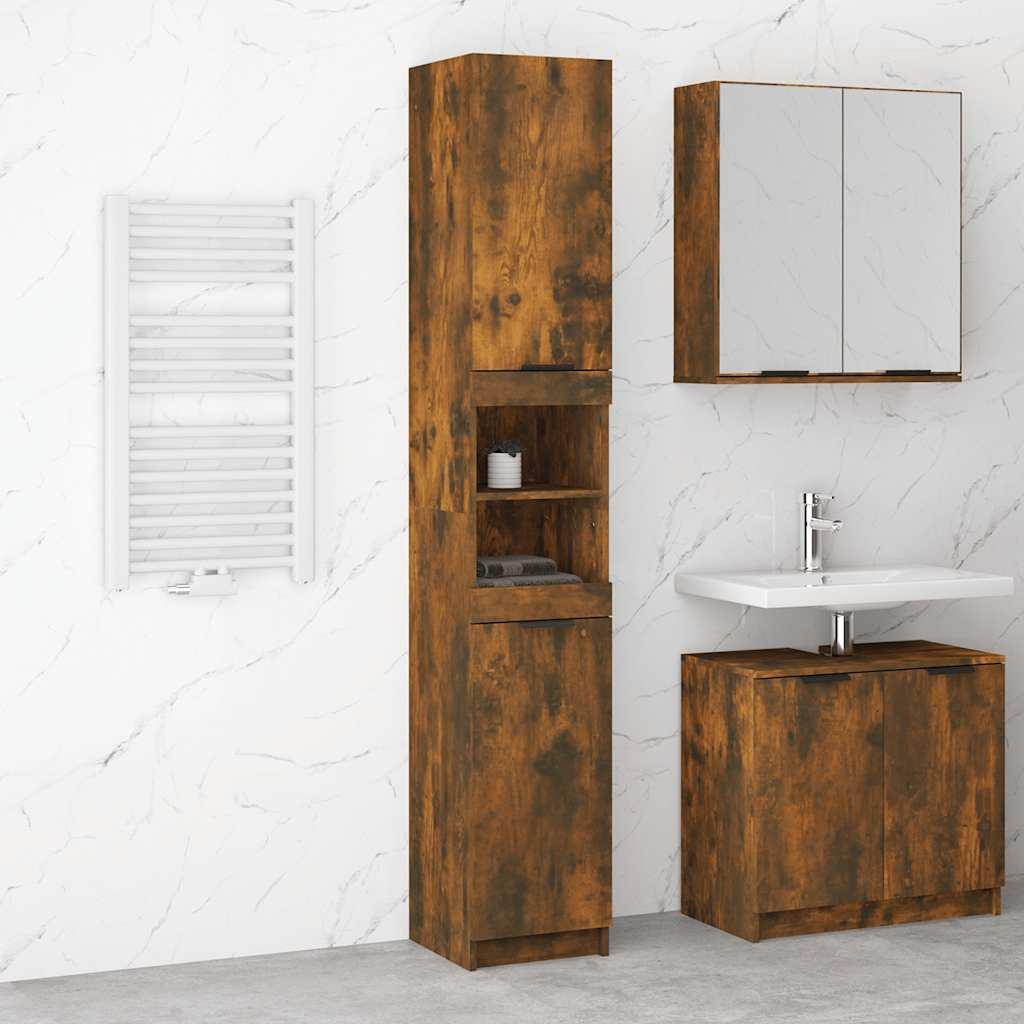 Armario de baño madera