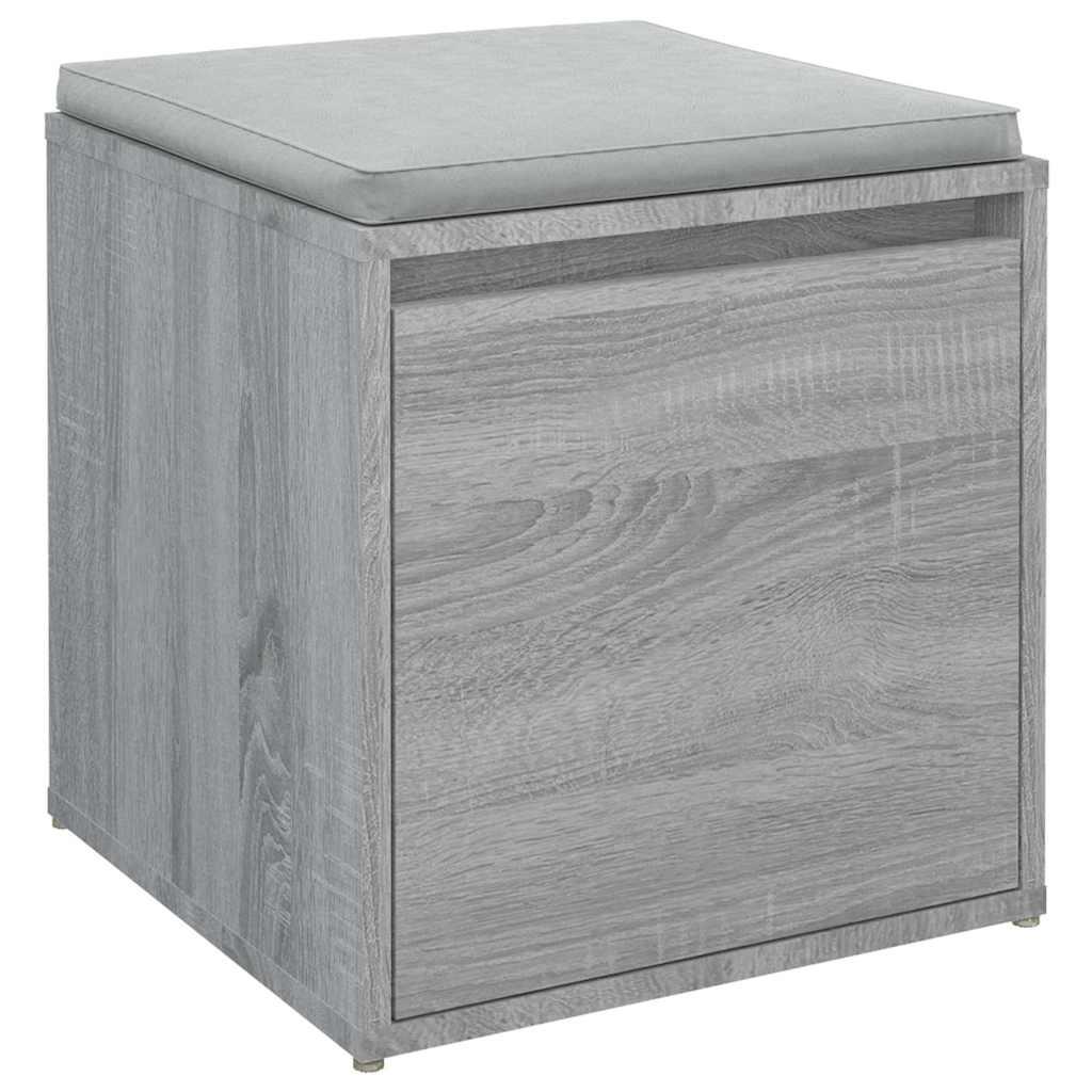 Cajón taburete madera contrachapada 40,5x40x40 cm