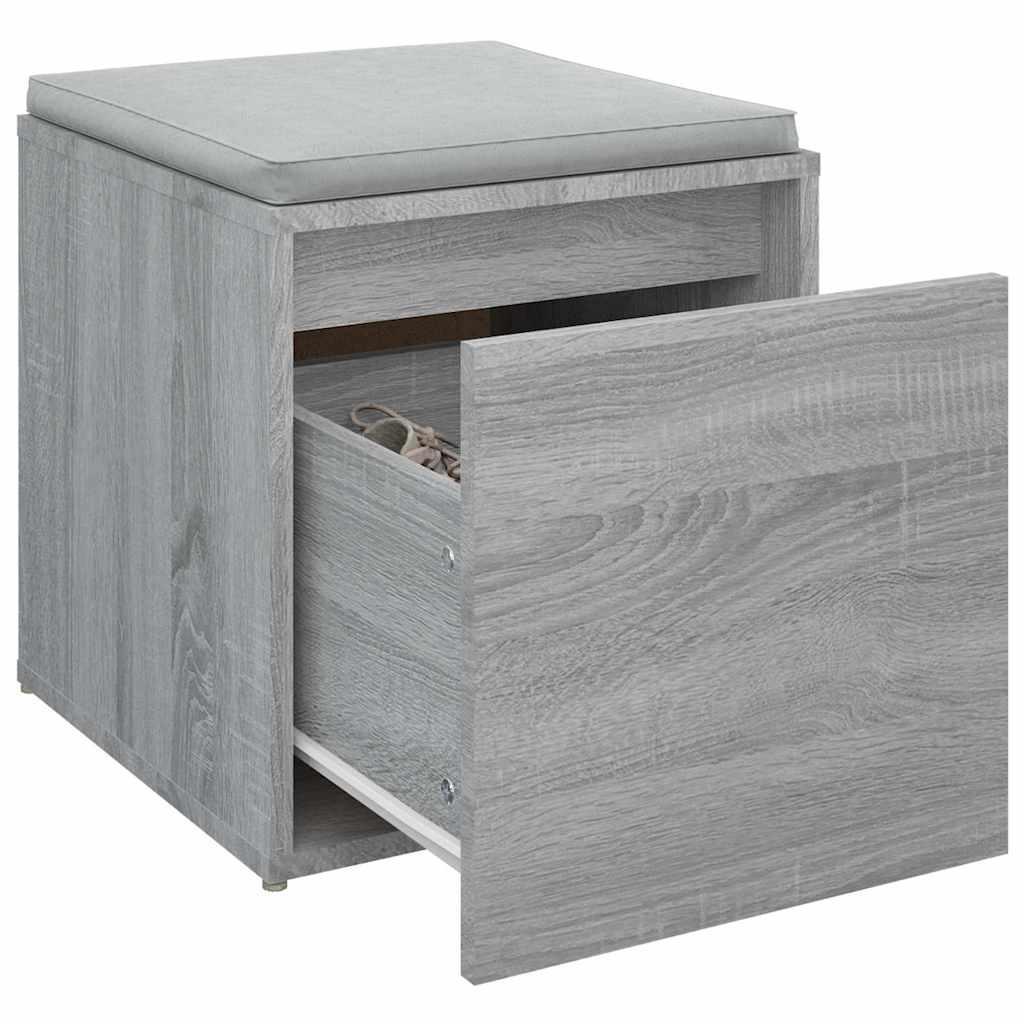 Cajón taburete madera contrachapada 40,5x40x40 cm