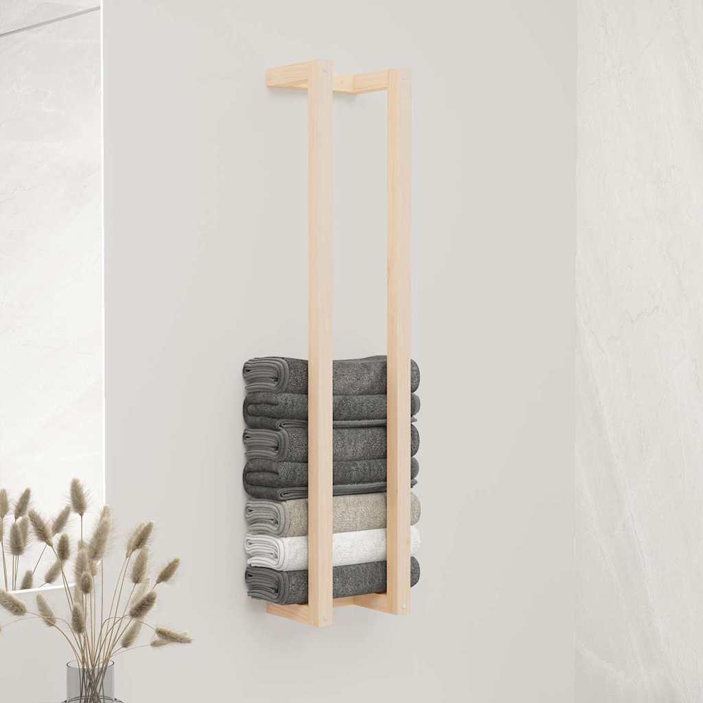Toallero de madera maciza de pino