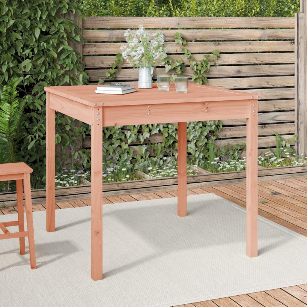 Mesa de jardín madera maciza de abeto Douglas 203,5x100x76 cm