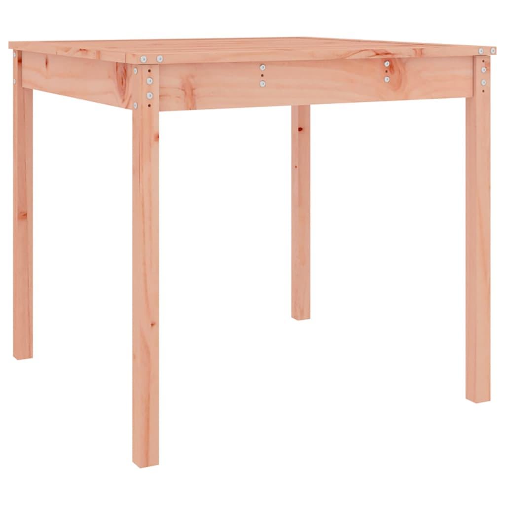 Mesa de jardín madera maciza de abeto Douglas 203,5x100x76 cm