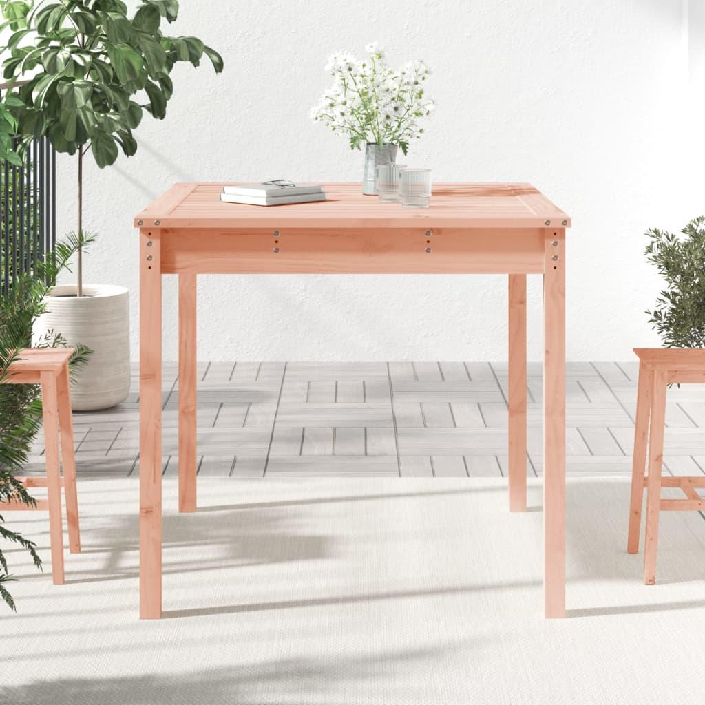 Mesa de jardín madera maciza de abeto Douglas 203,5x100x76 cm