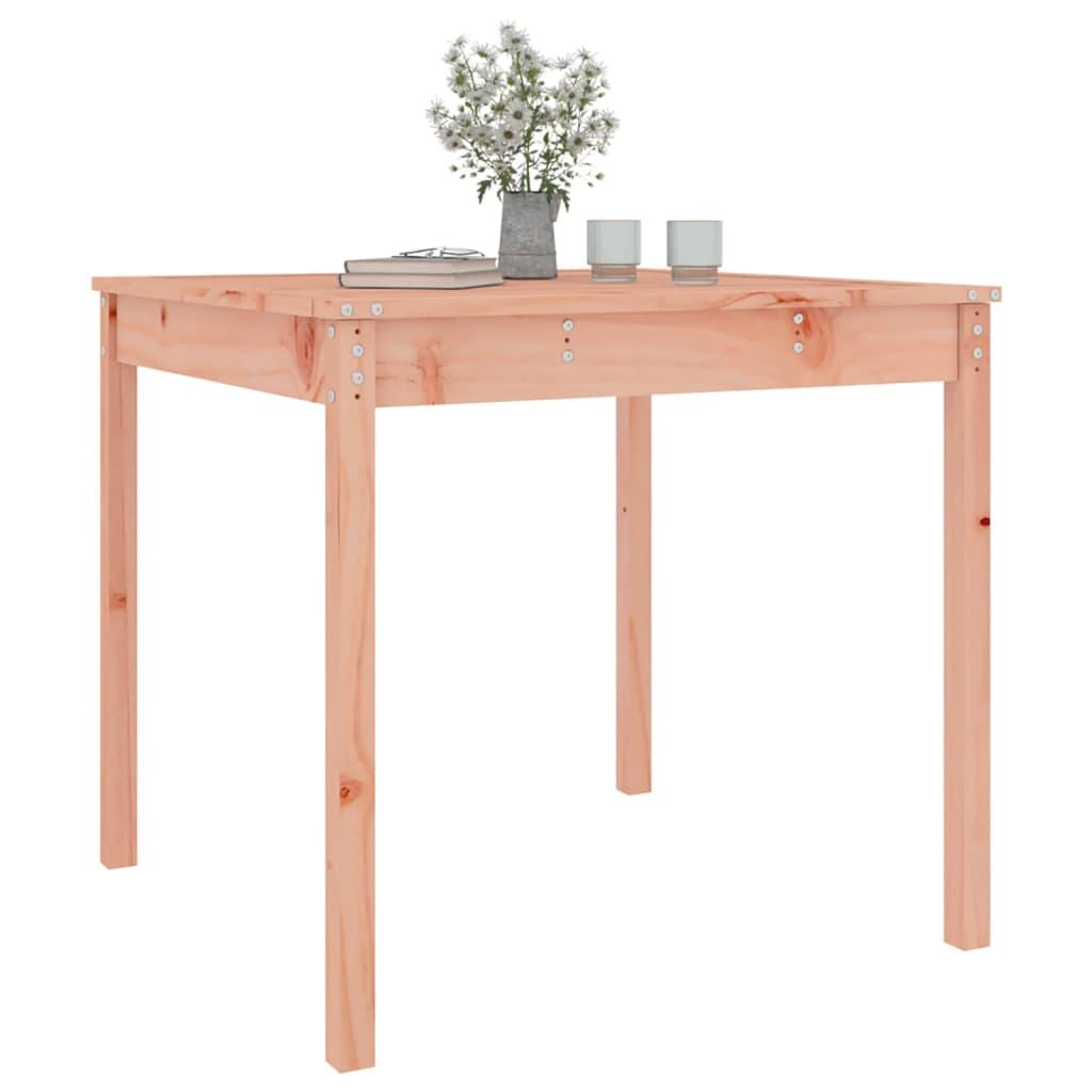 Mesa de jardín madera maciza de abeto Douglas 203,5x100x76 cm