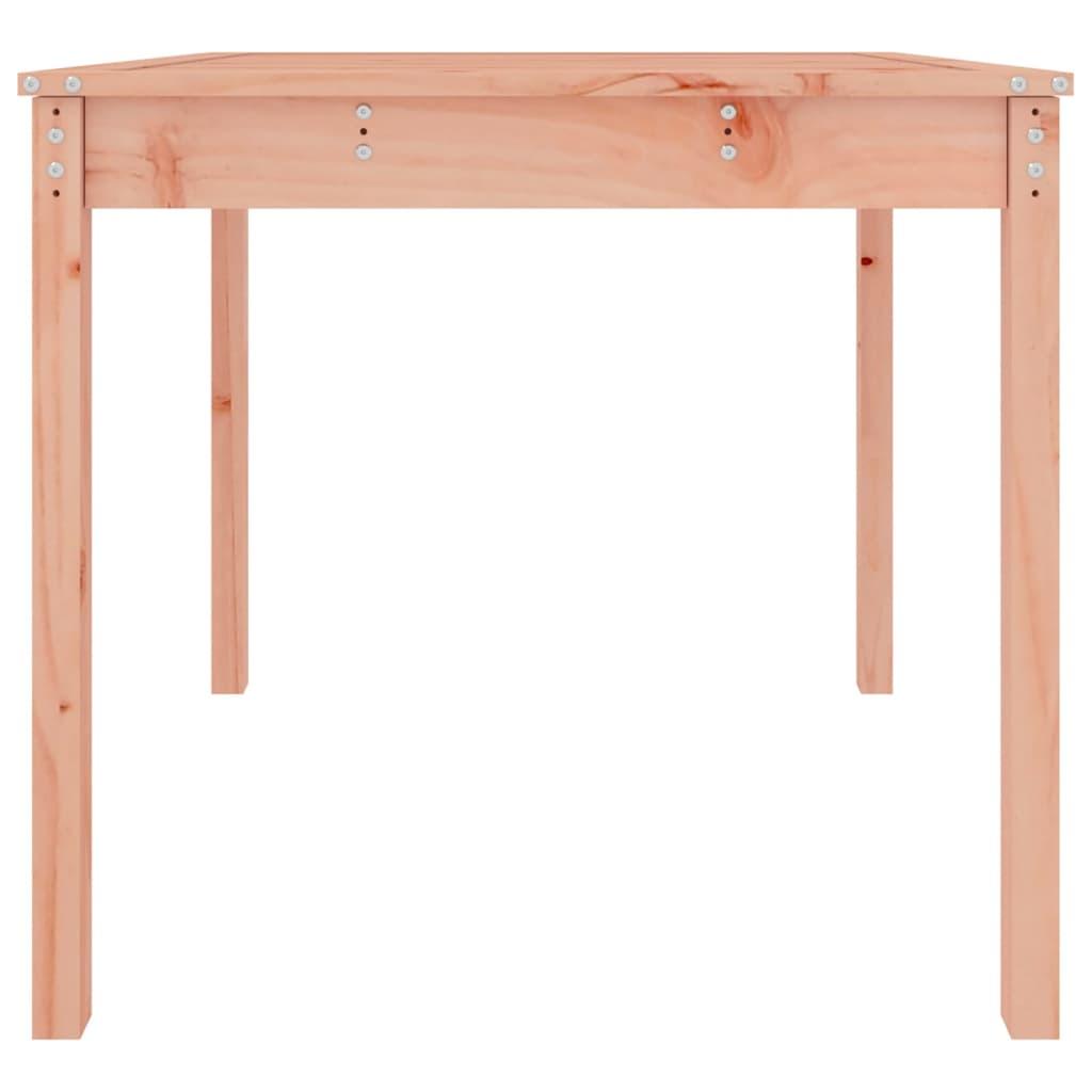 Mesa de jardín madera maciza de abeto Douglas 203,5x100x76 cm