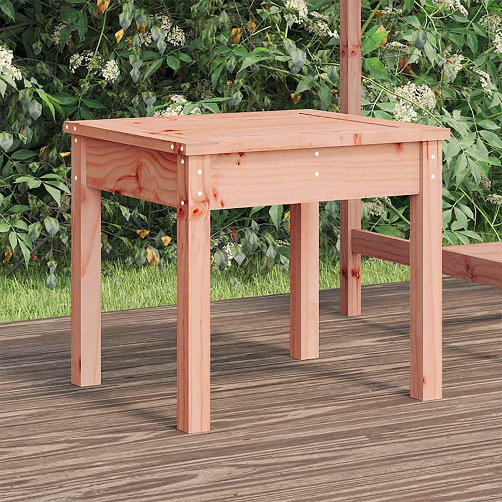 Banco de jardín madera maciza abeto de Douglas 109x48x91,5 cm