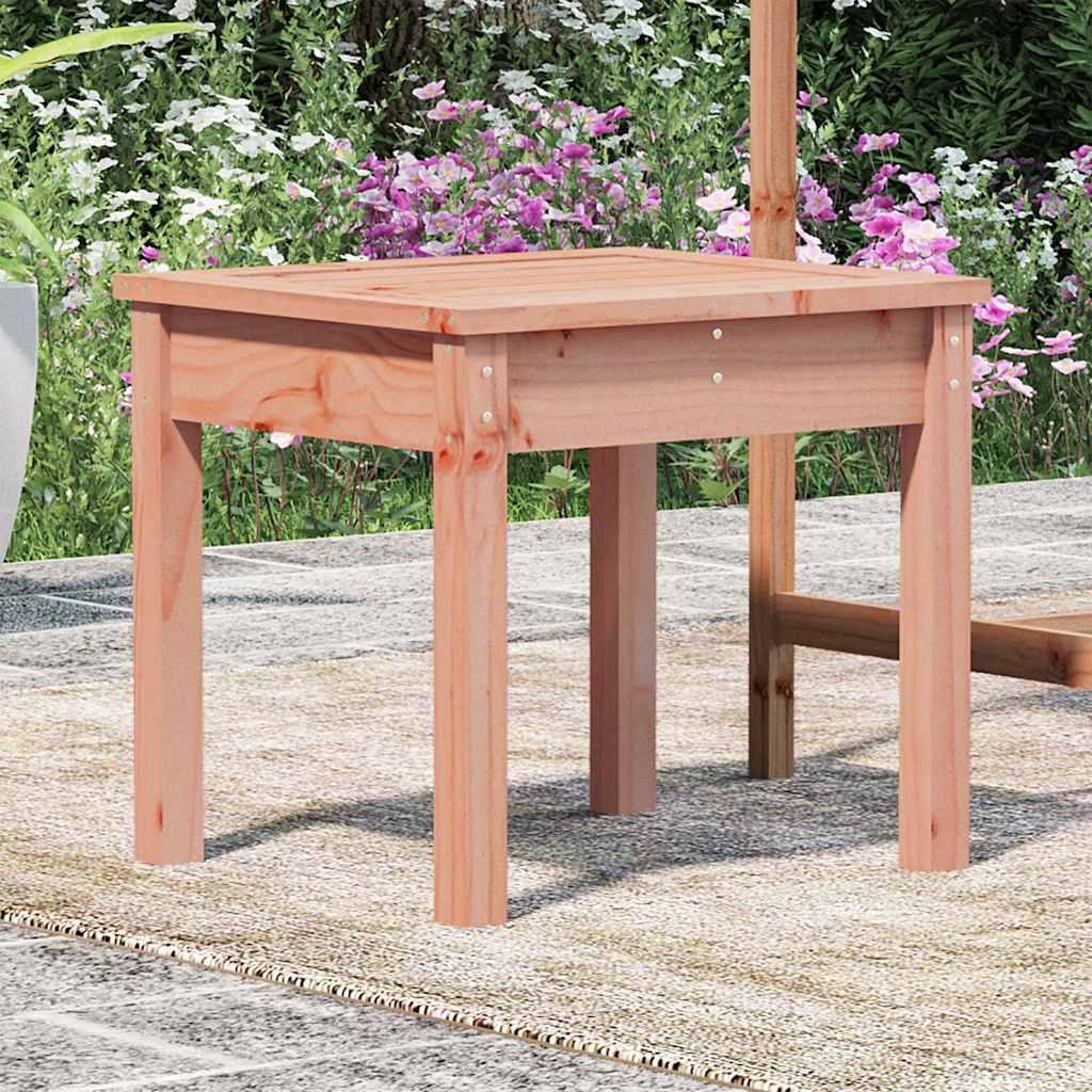 Banco de jardín madera maciza abeto de Douglas 109x48x91,5 cm