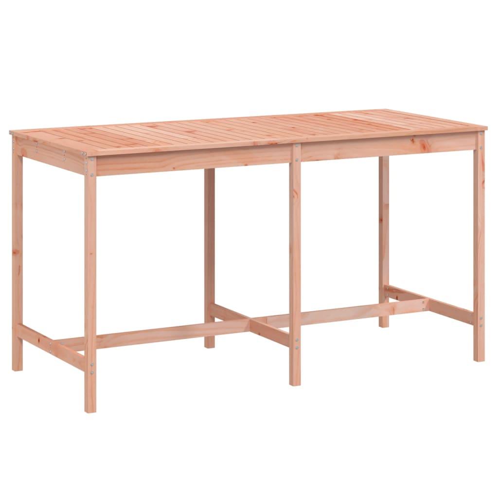 Mesa de jardín madera maciza de abeto Douglas 203,5x100x76 cm