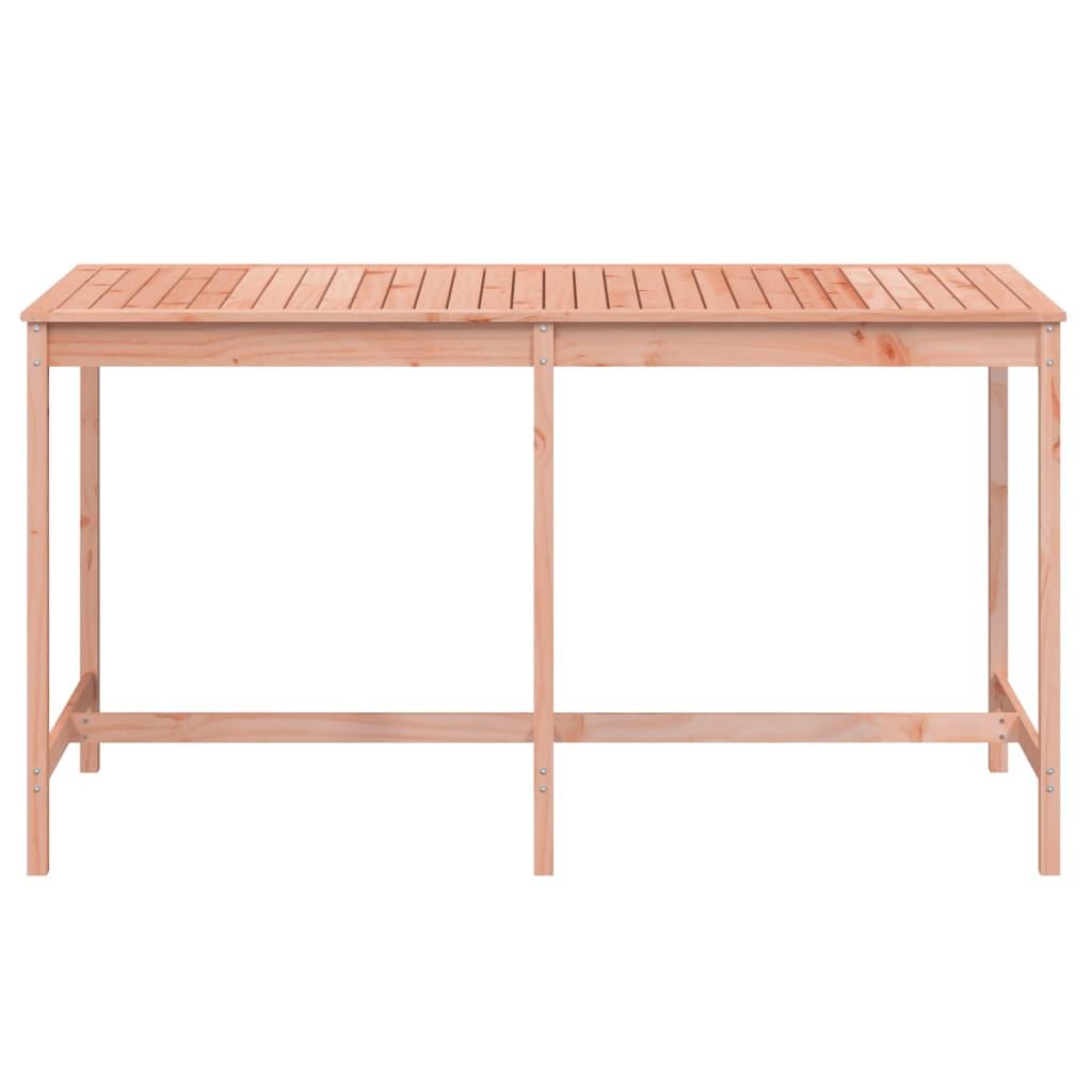 Mesa de jardín madera maciza de abeto Douglas 203,5x100x76 cm