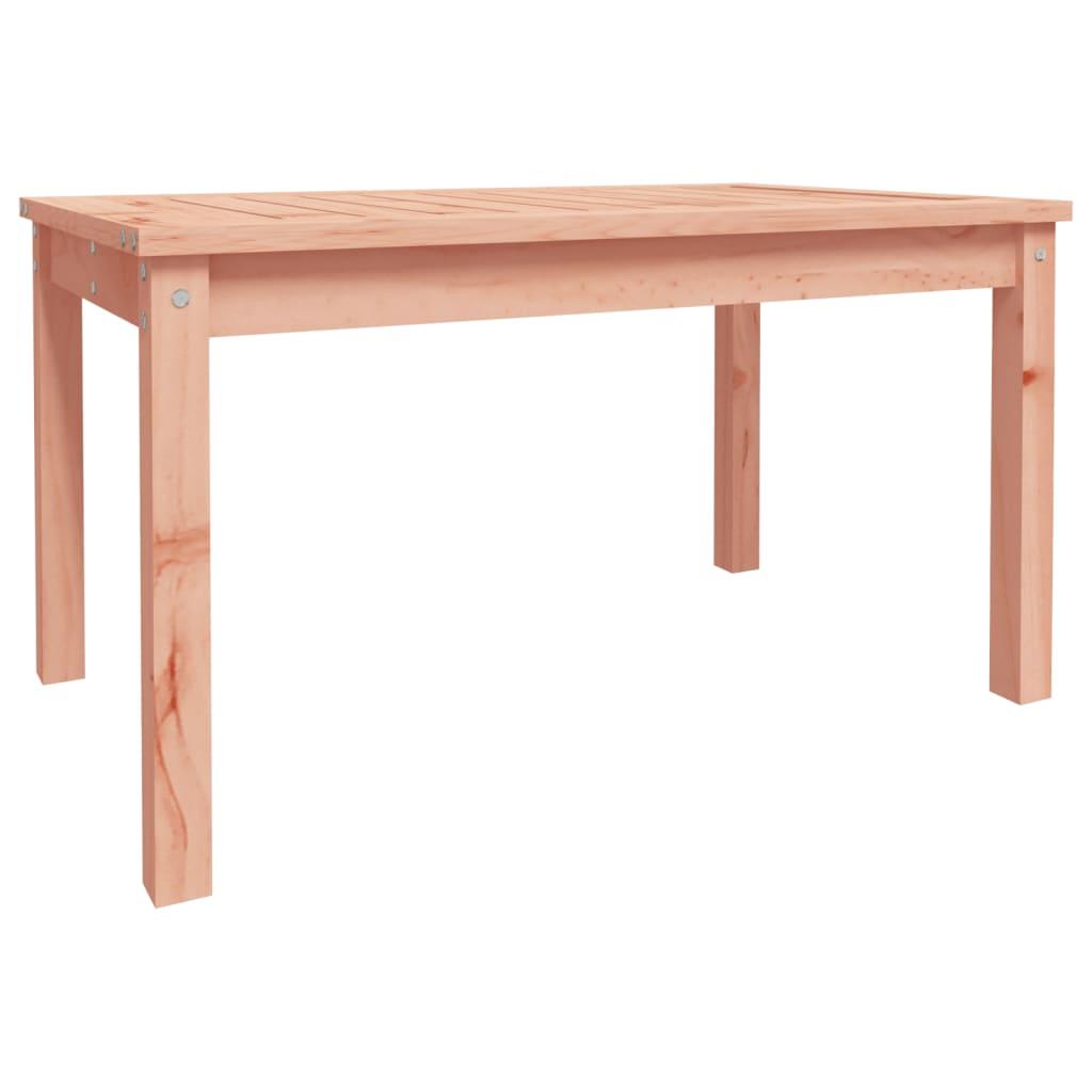 Mesa de jardín madera maciza de abeto Douglas 203,5x100x76 cm