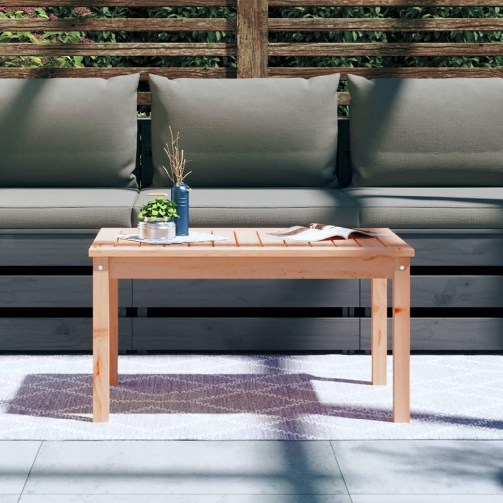 Mesa de jardín madera maciza de abeto Douglas 203,5x100x76 cm