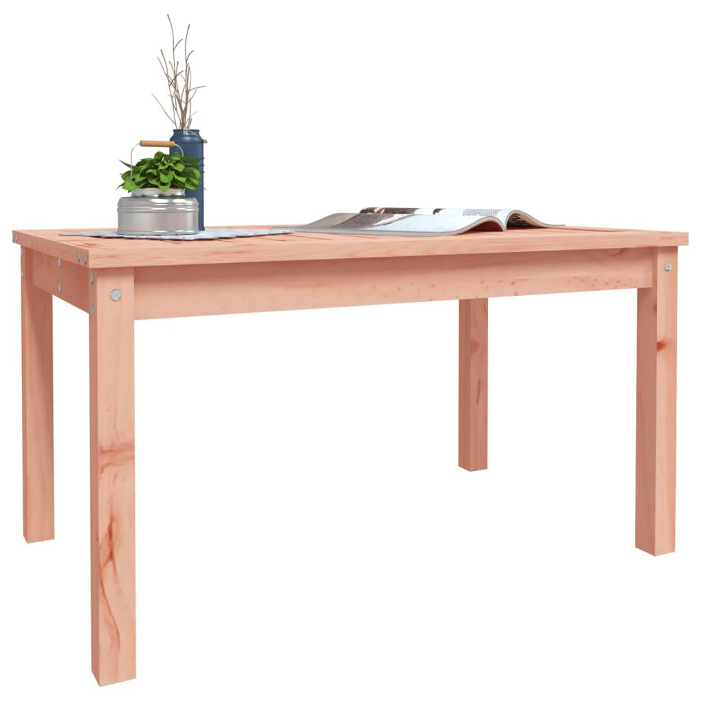 Mesa de jardín madera maciza de abeto Douglas 203,5x100x76 cm