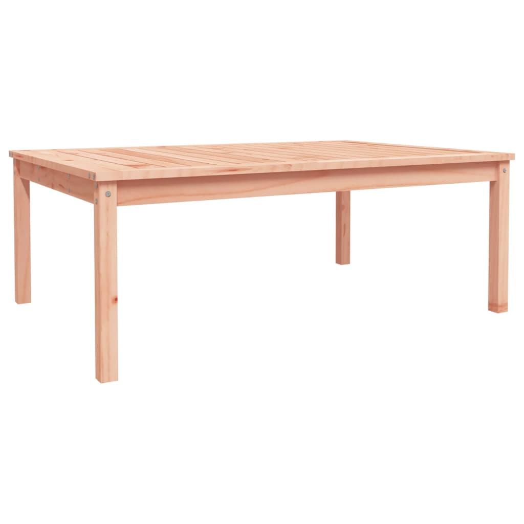 Mesa de jardín madera maciza de abeto Douglas 203,5x100x76 cm