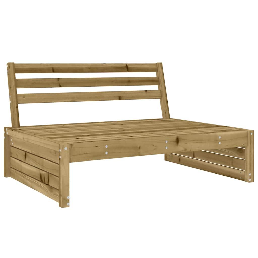 Sofá central madera de pino impregnada 120x80 cm