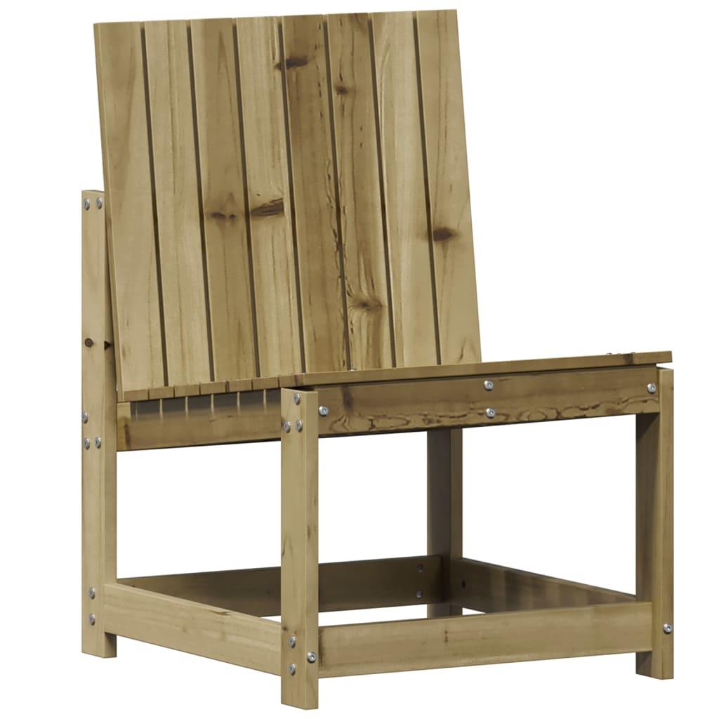 Silla de jardín madera de pino impregnada