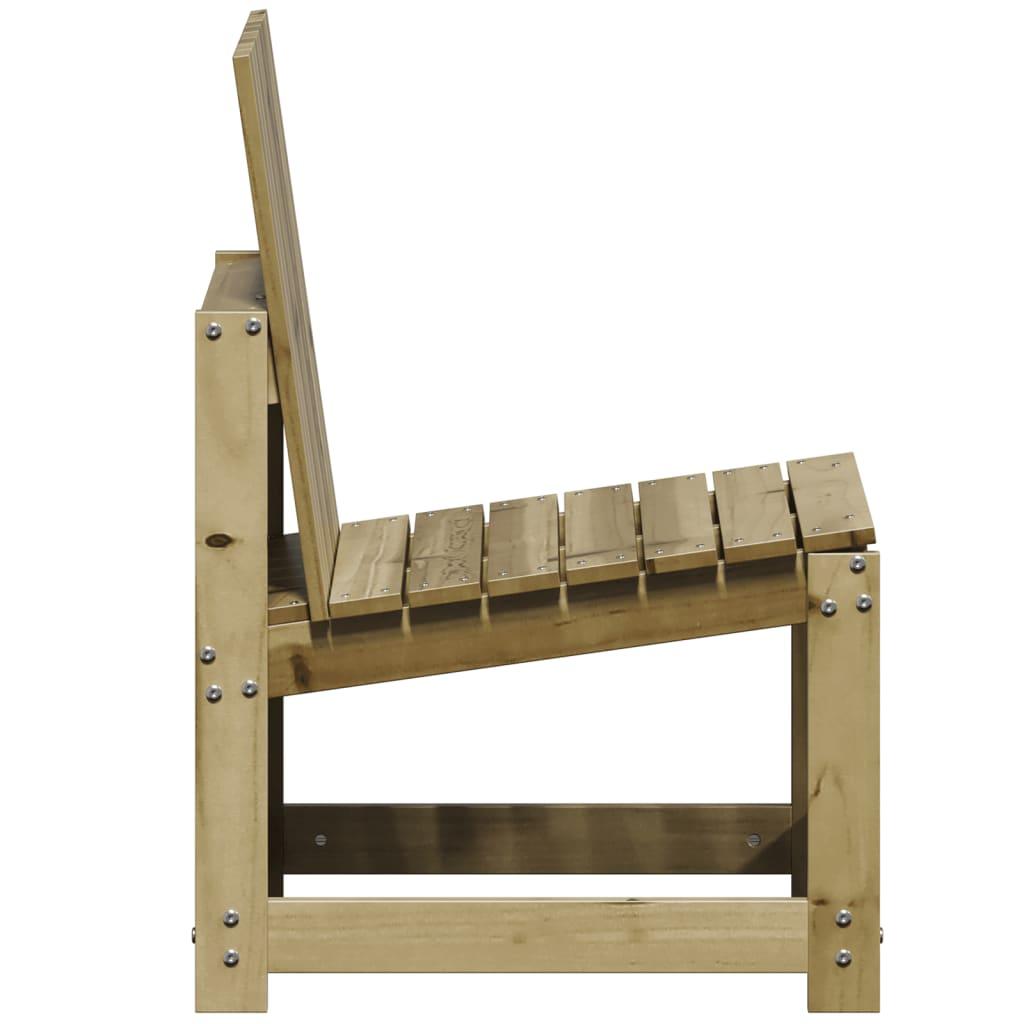 Silla de jardín madera de pino impregnada