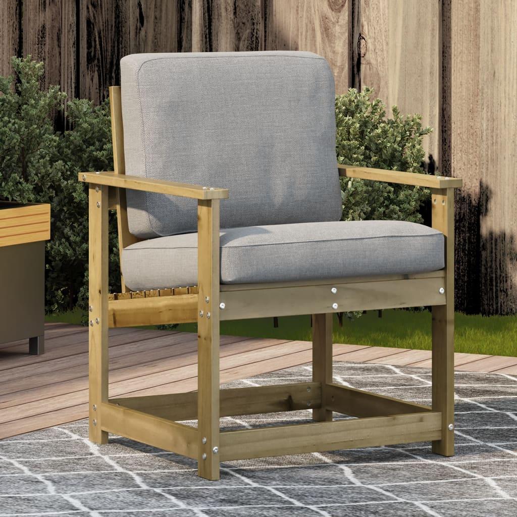 Silla de jardín madera de pino impregnada