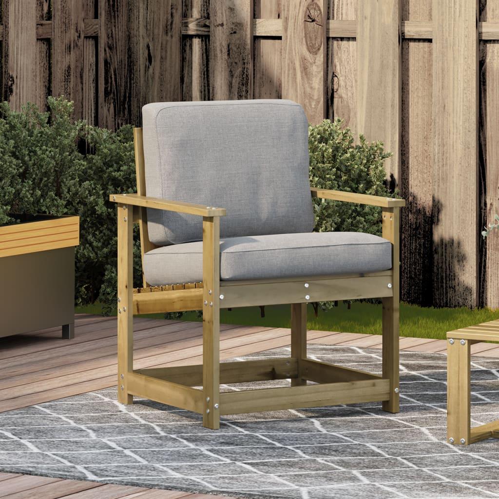 Silla de jardín madera de pino impregnada