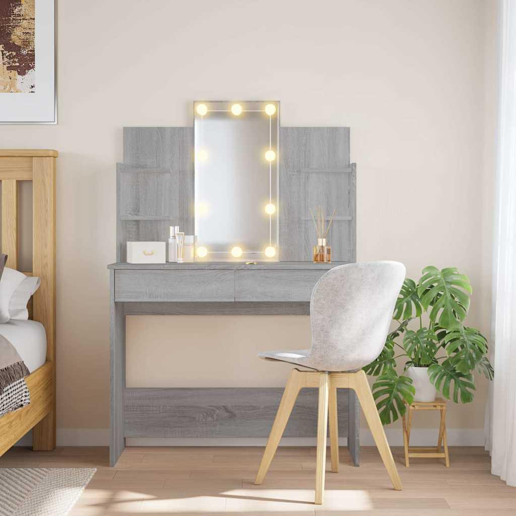 Tocador con luces LED