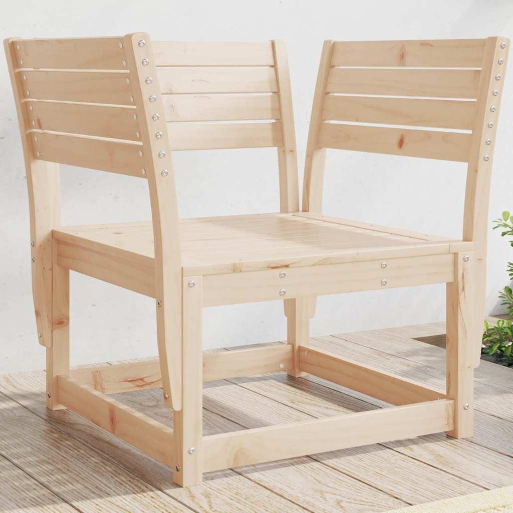 Silla de jardín madera madera maciza de pino blanco