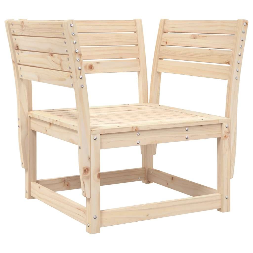 Silla de jardín madera madera maciza de pino blanco