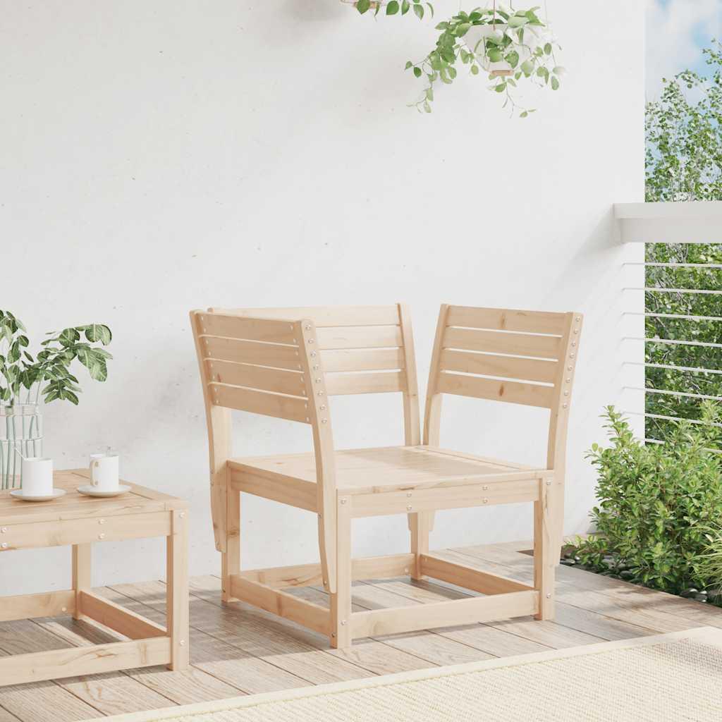 Silla de jardín madera madera maciza de pino blanco