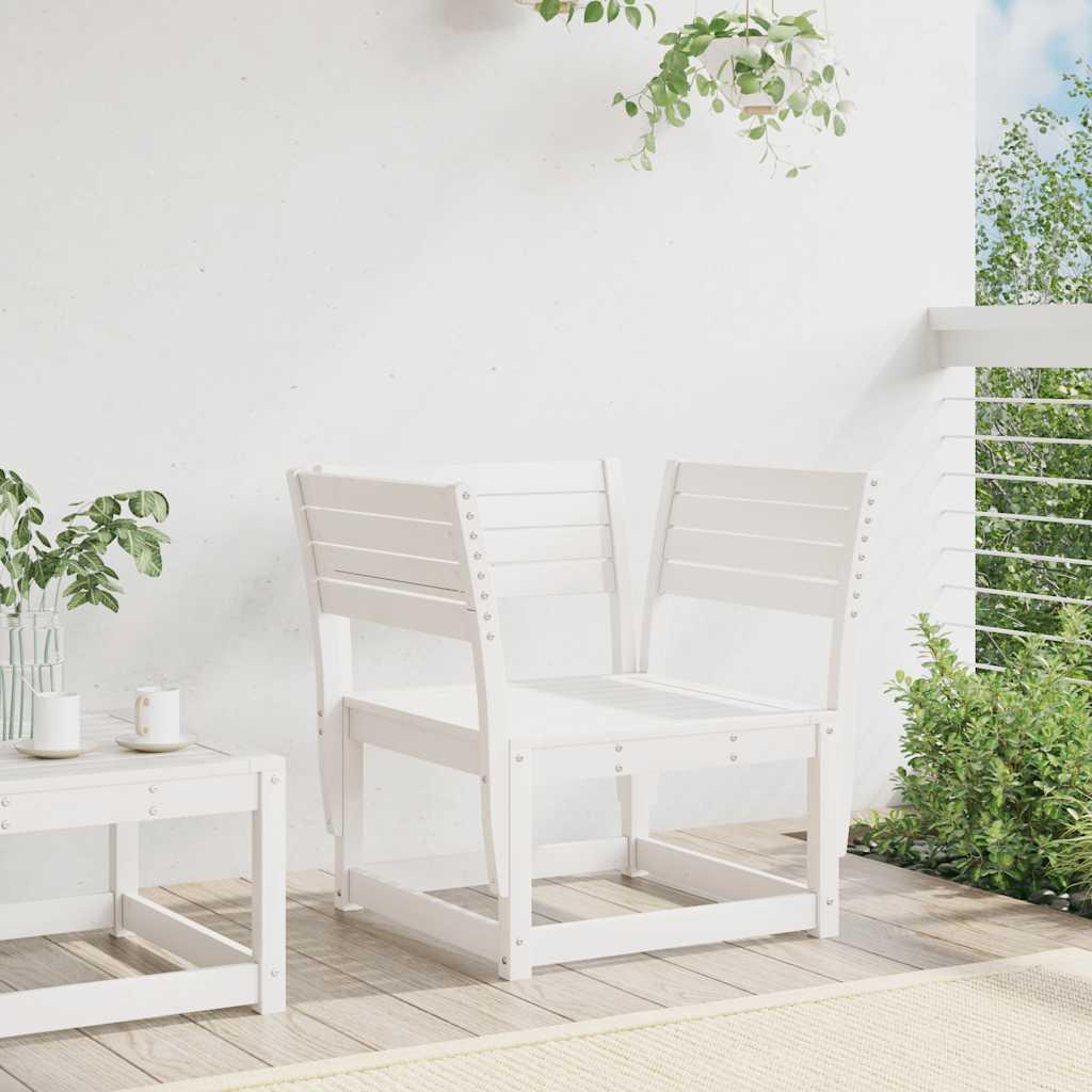 Silla de jardín madera madera maciza de pino blanco