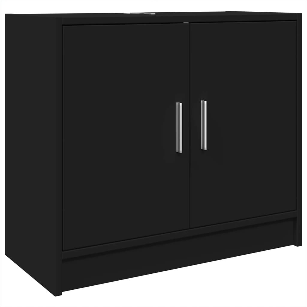 Armario de lavabo madera de ingeniería roble Sonoma 59x37x59 cm