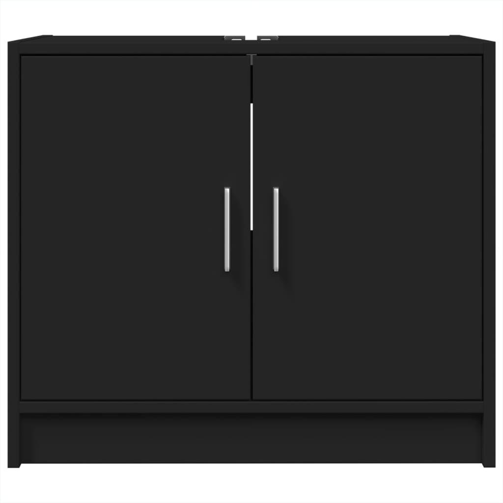 Armario de lavabo madera de ingeniería roble Sonoma 59x37x59 cm