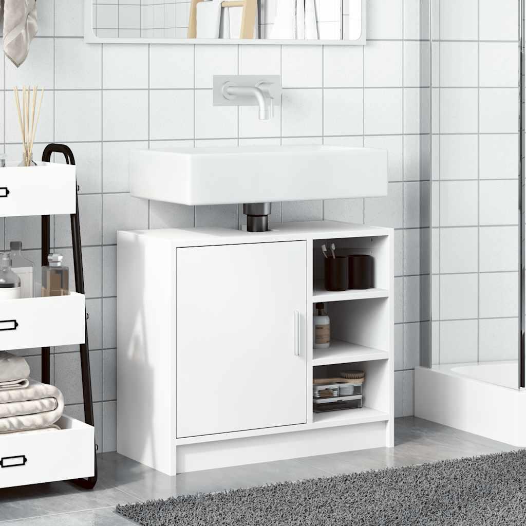 Armario de lavabo madera de ingeniería roble Sonoma 40x37x59 cm