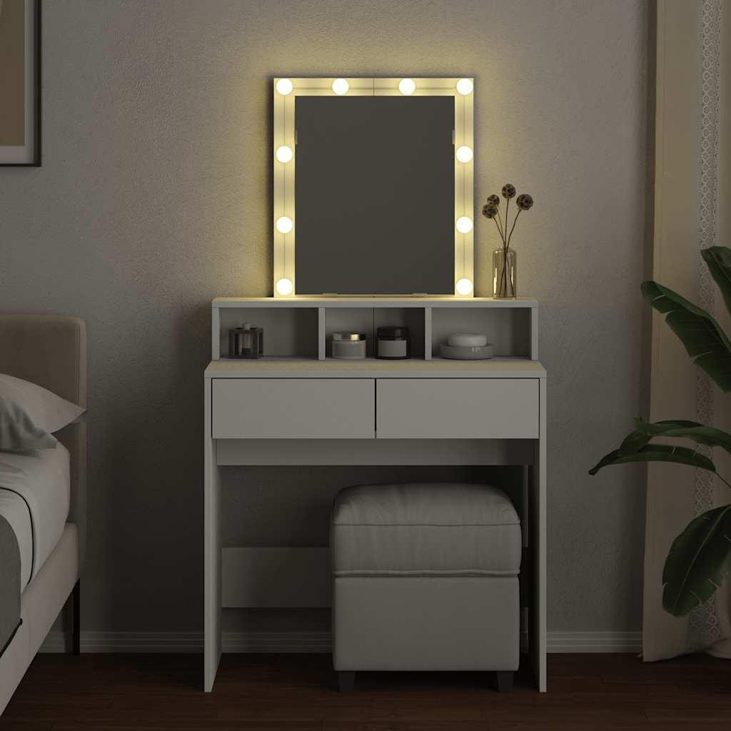 Tocador con luces LED