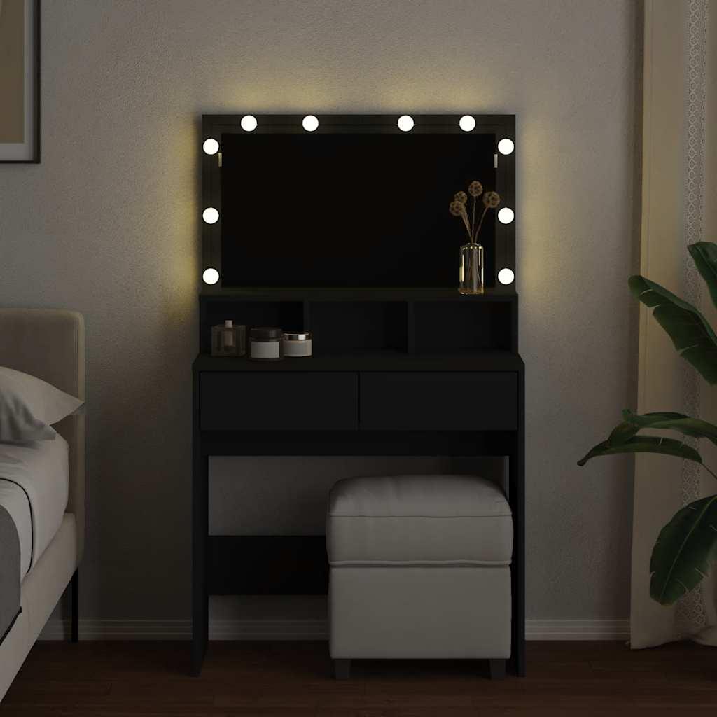 Tocador con luces LED