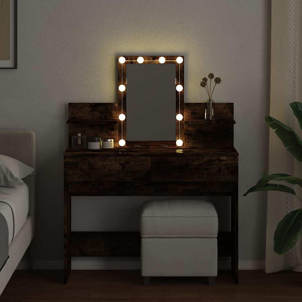 Tocador con luces LED