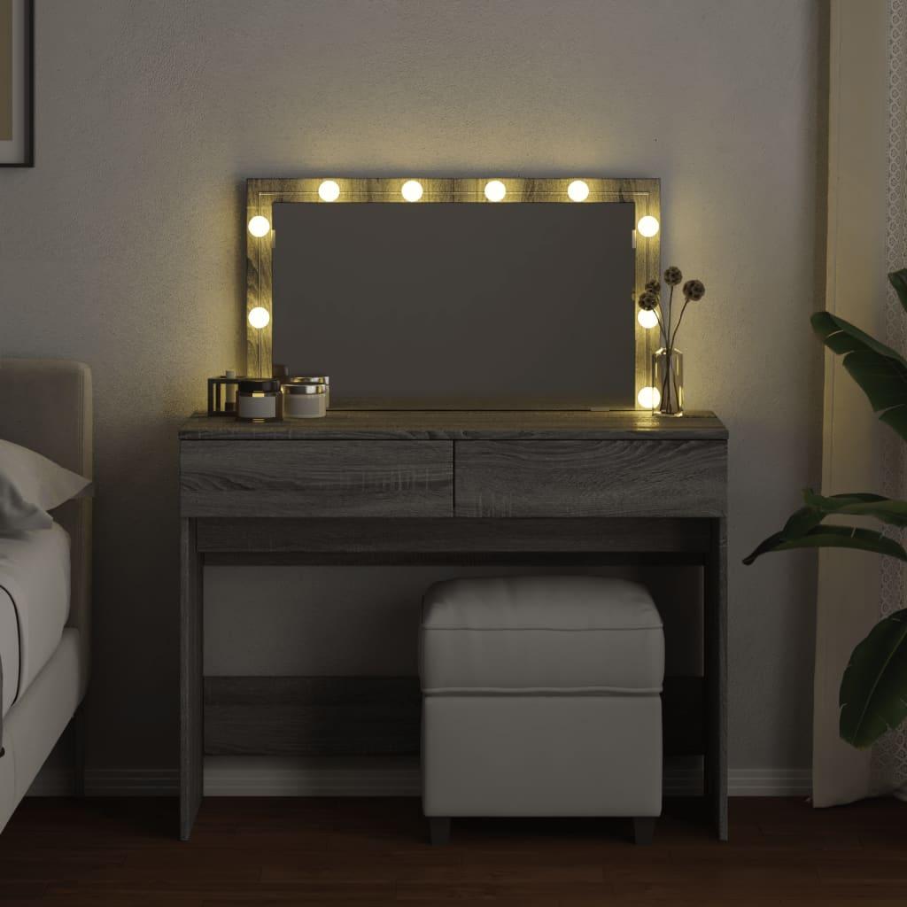 Tocador con luces LED