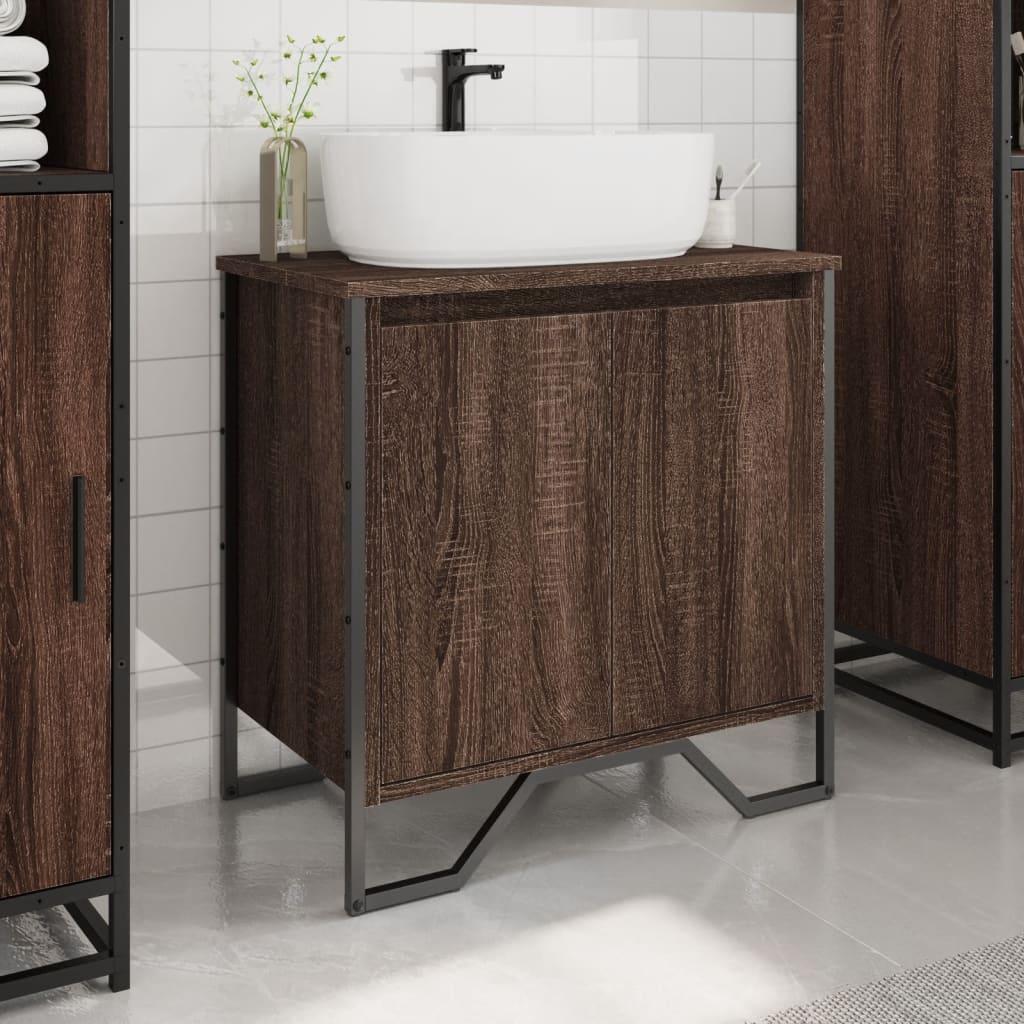 Armario de lavabo de baño madera ingeniería