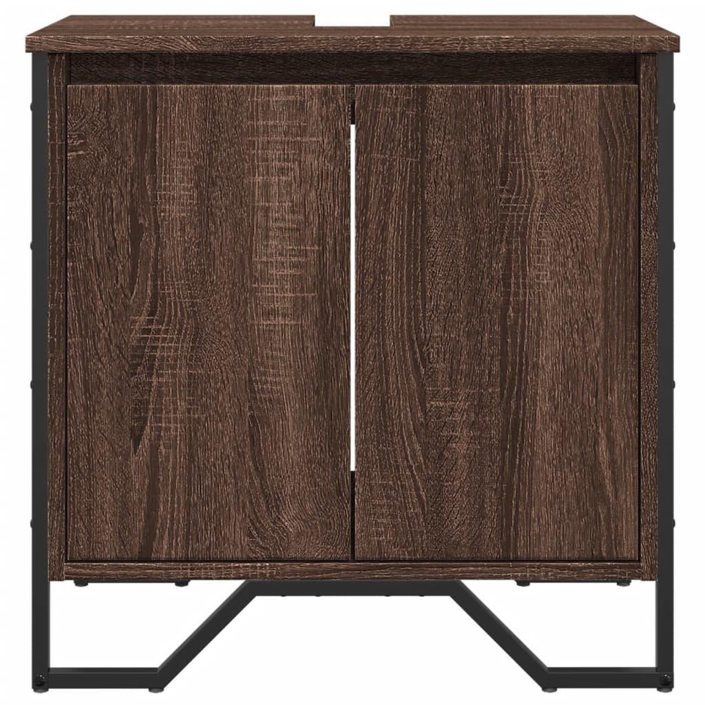 Armario de lavabo de baño madera ingeniería