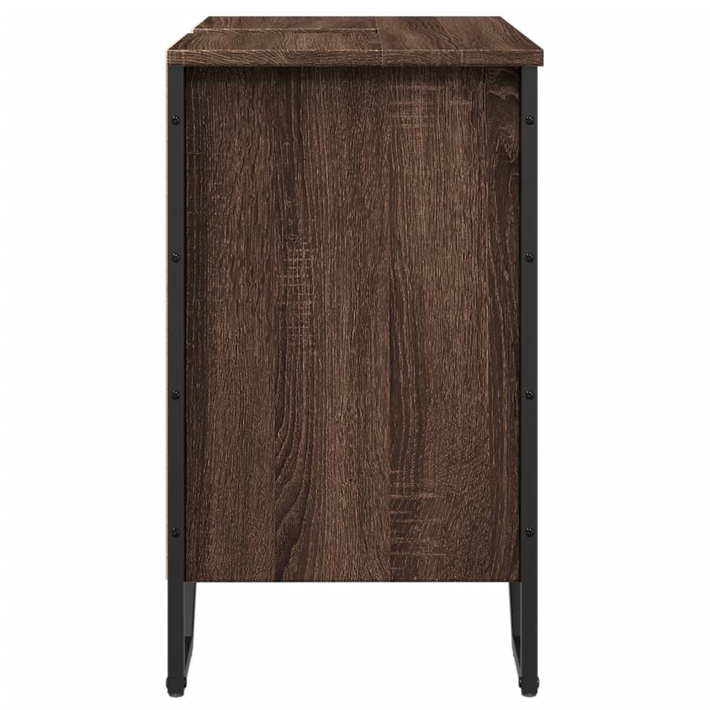 Armario de lavabo de baño madera ingeniería