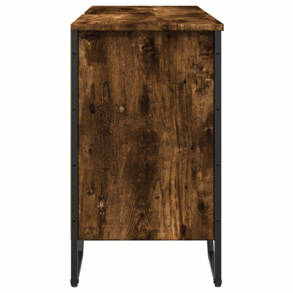Armario de lavabo de baño madera ingeniería