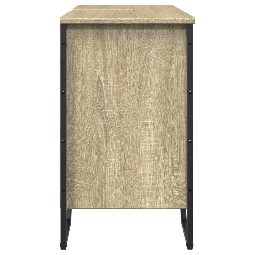 Armario de lavabo de baño madera ingeniería