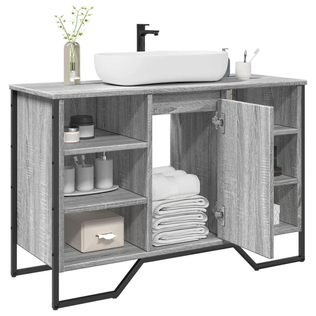 Armario de lavabo de baño madera ingeniería