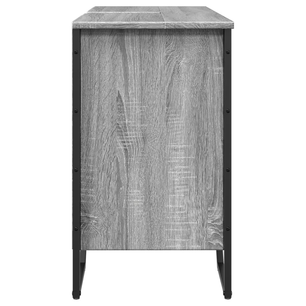Armario de lavabo de baño madera ingeniería