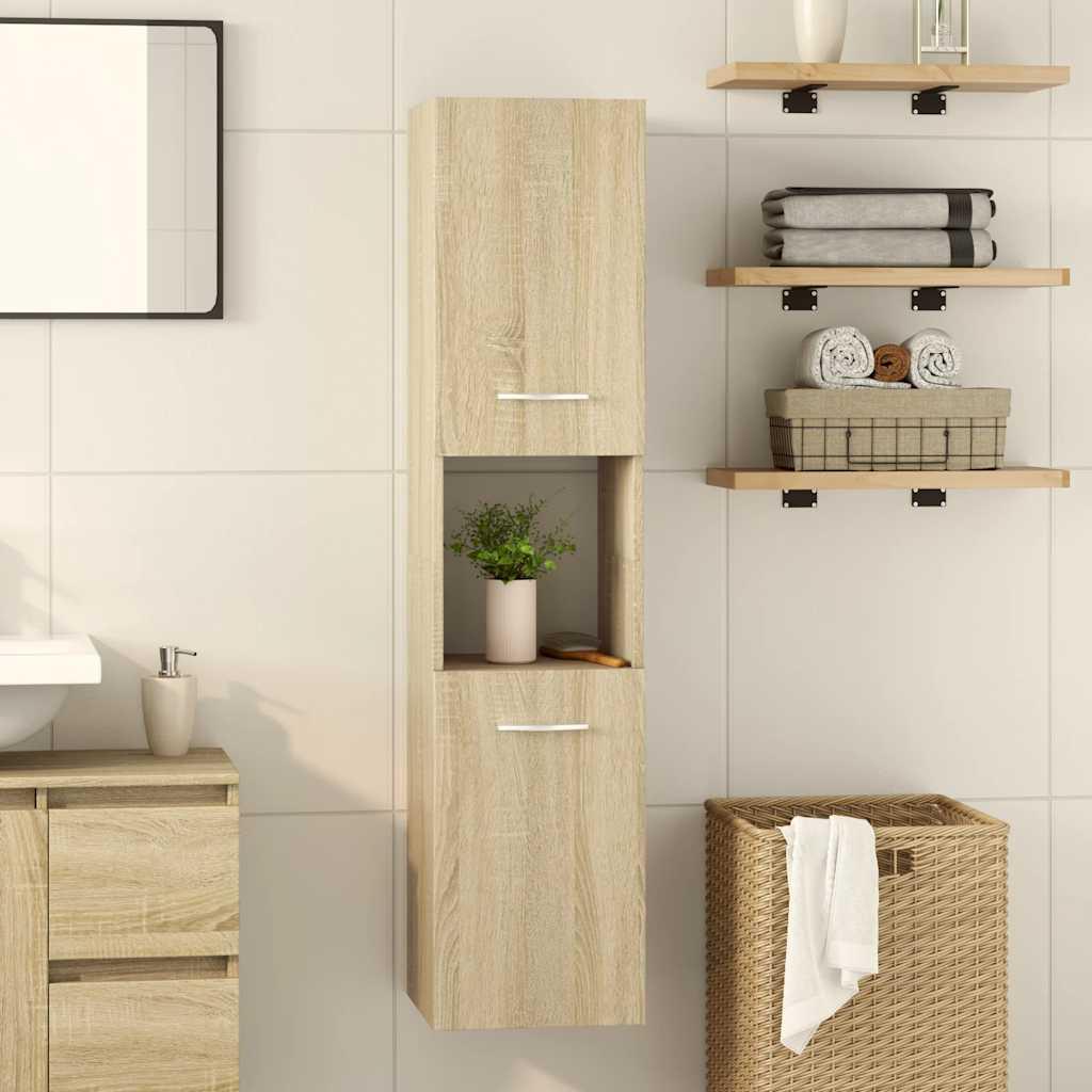 Armario de baño madera