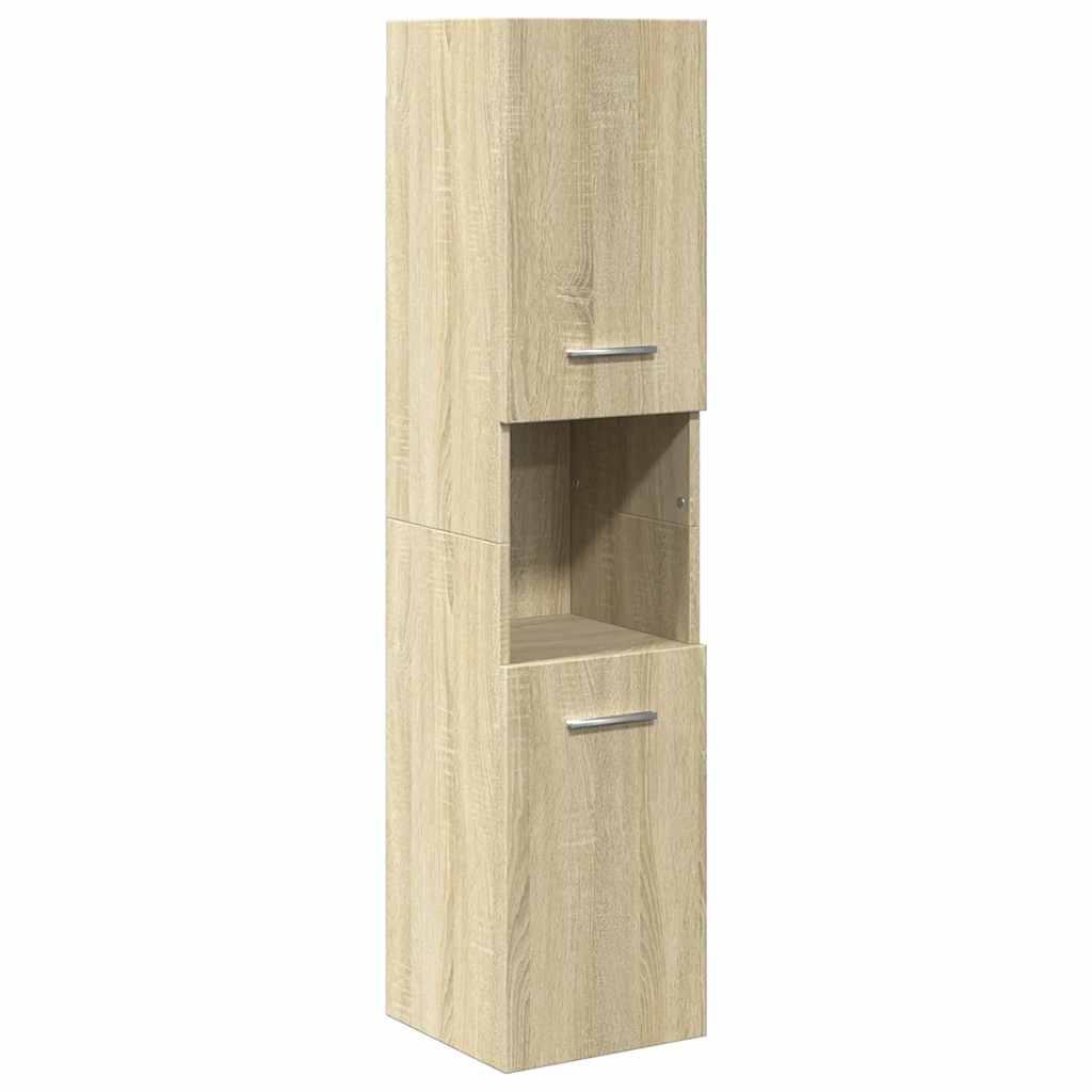 Armario de baño madera