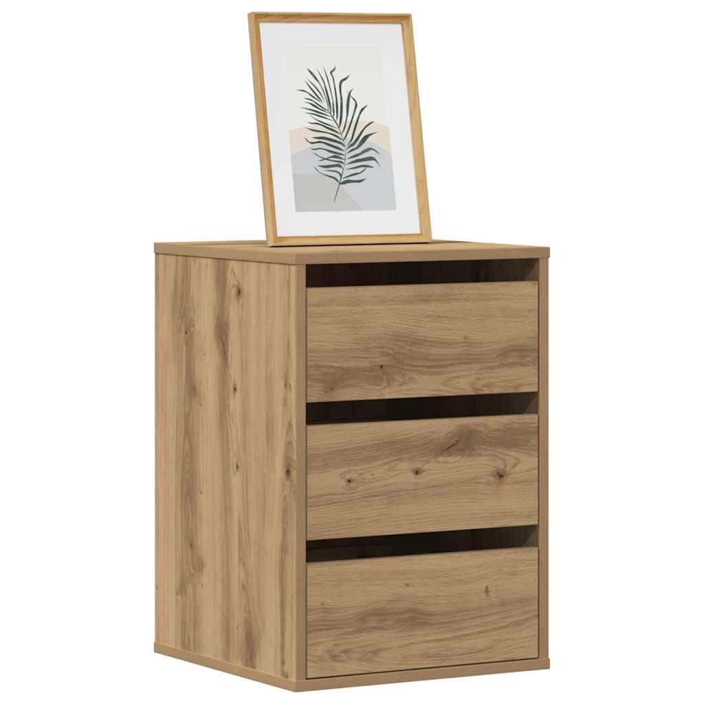 Cómoda de esquina madera de ingeniería blanco 40x41x58 cm