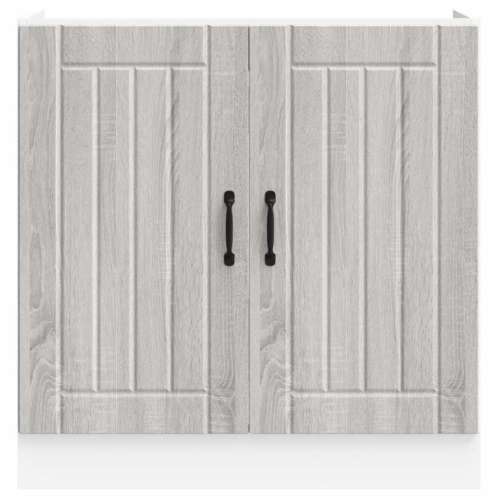 Panel para lavavajillas Lucca madera contrachapada roble marrón