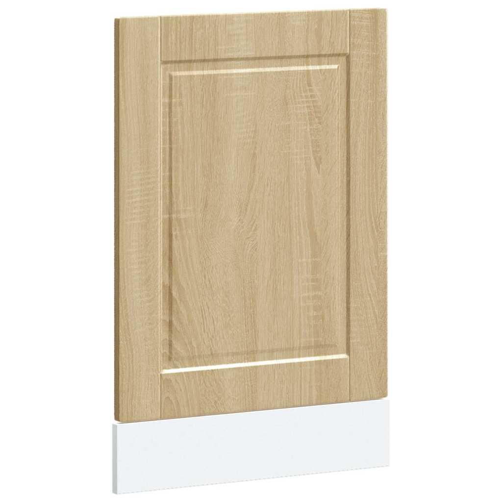 Panel para lavavajillas Porto 45x1,5x57 cm madera contrachapada roble sonoma