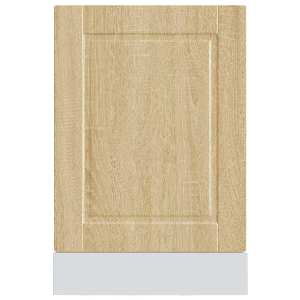 Panel para lavavajillas Porto 45x1,5x57 cm madera contrachapada roble sonoma
