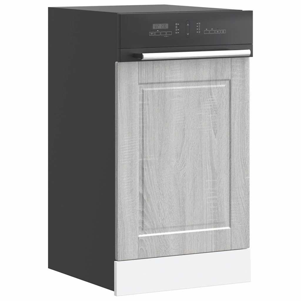 Panel para lavavajillas Porto madera contrachapada