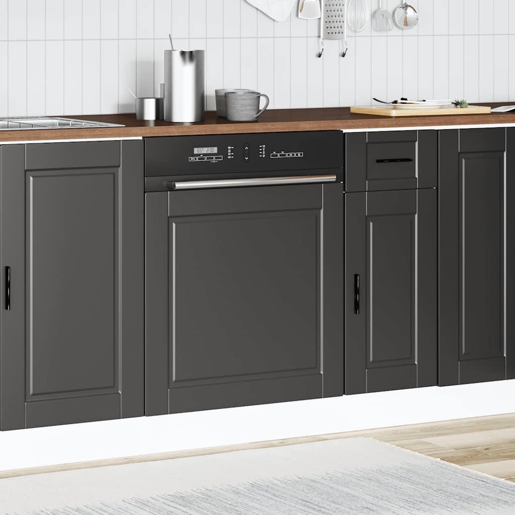 Panel para lavavajillas Porto 45x1,5x57 cm madera contrachapada roble sonoma